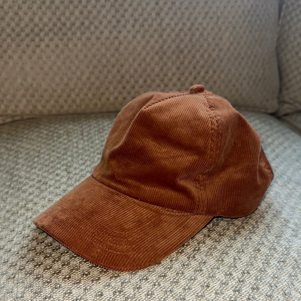BDG Rust Corduroy Hat